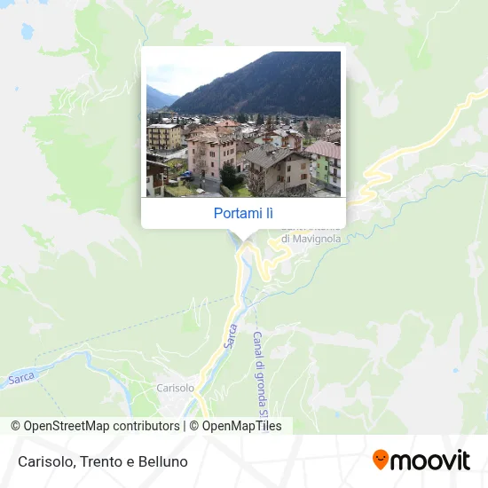 Mappa Carisolo