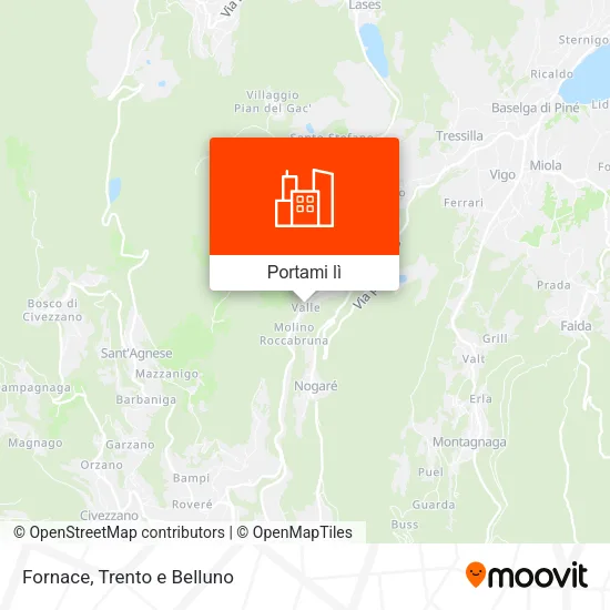 Mappa Fornace