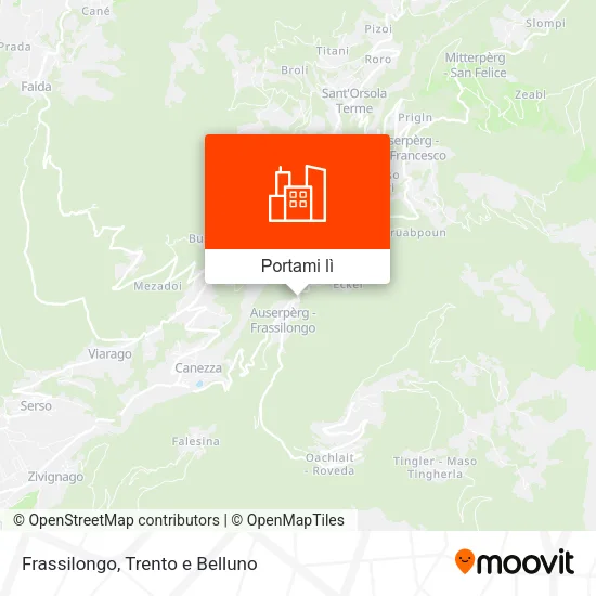 Mappa Frassilongo