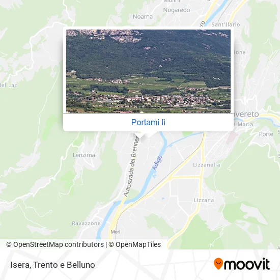 Mappa Isera