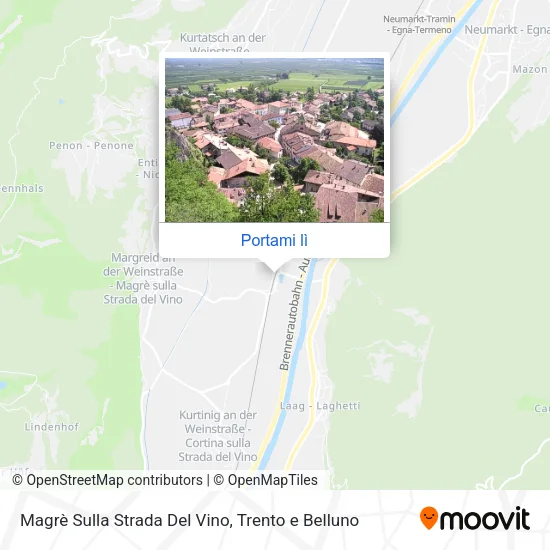 Mappa Magrè Sulla Strada Del Vino