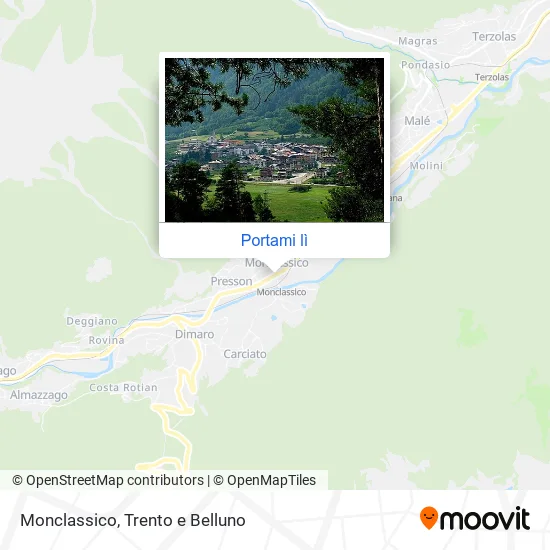 Mappa Monclassico
