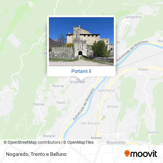 Mappa Nogaredo