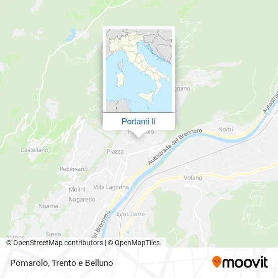Mappa Pomarolo