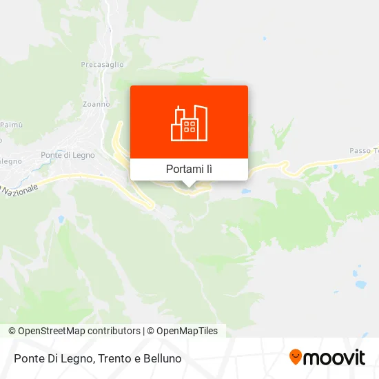 Mappa Ponte Di Legno