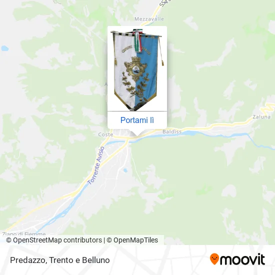 Mappa Predazzo