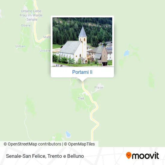 Mappa Senale-San Felice