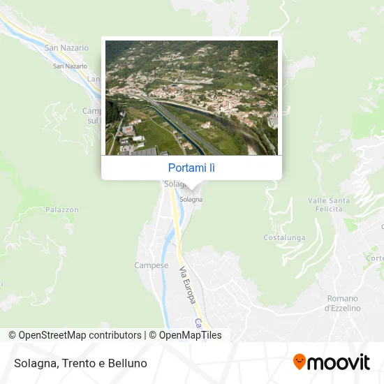 Mappa Solagna