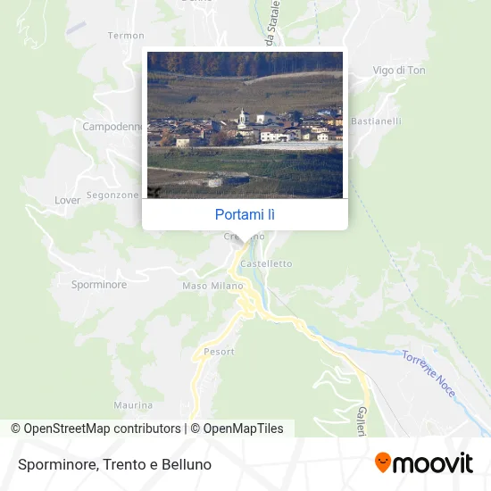 Mappa Sporminore