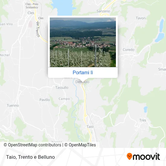 Mappa Taio