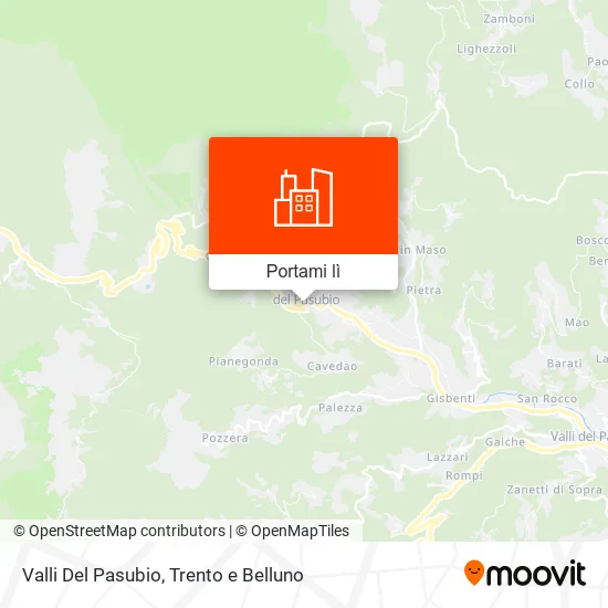 Mappa Valli Del Pasubio