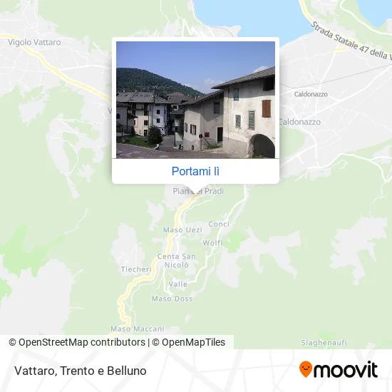 Mappa Vattaro