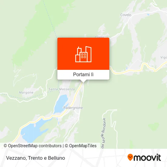 Mappa Vezzano