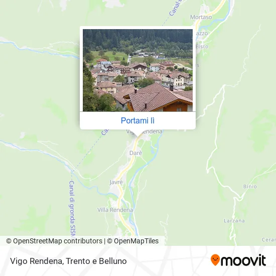 Mappa Vigo Rendena