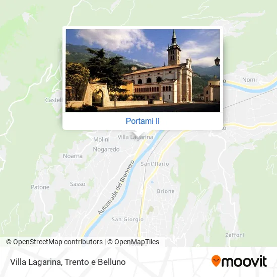 Mappa Villa Lagarina