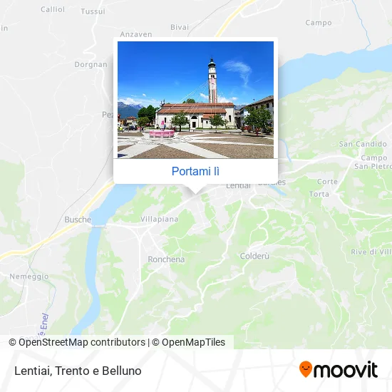 Mappa Lentiai