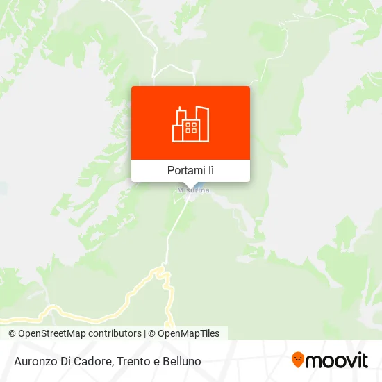 Mappa Auronzo Di Cadore