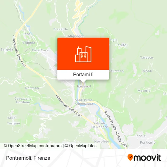 Mappa Pontremoli