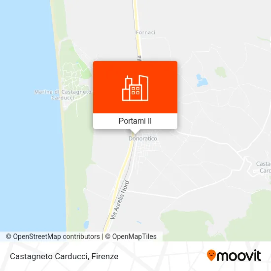 Mappa Castagneto Carducci