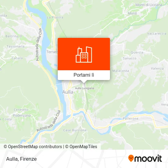 Mappa Aulla