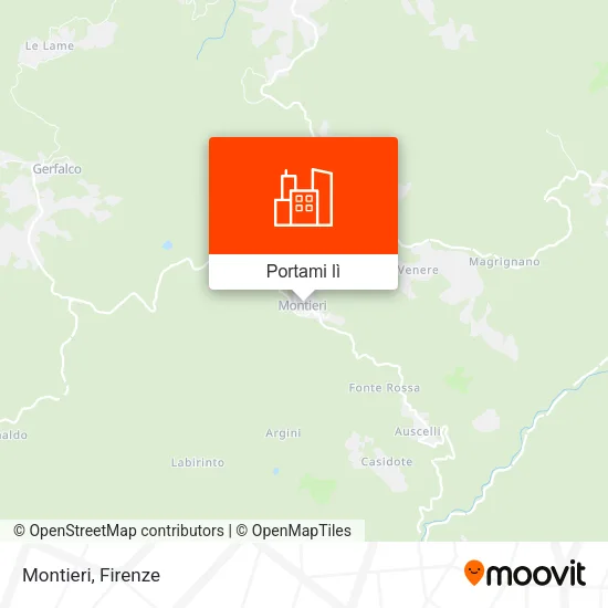 Mappa Montieri