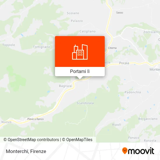 Mappa Monterchi