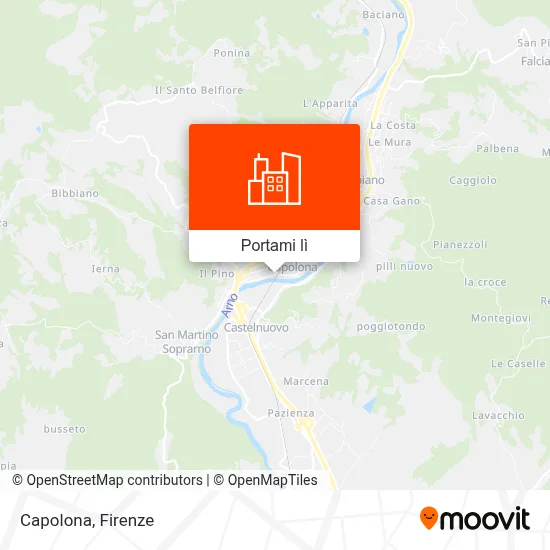 Mappa Capolona