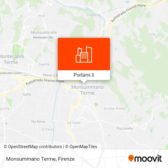 Mappa Monsummano Terme