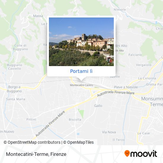 maldición Siesta radioactividad Come arrivare a Montecatini-Terme con Bus o Treno?