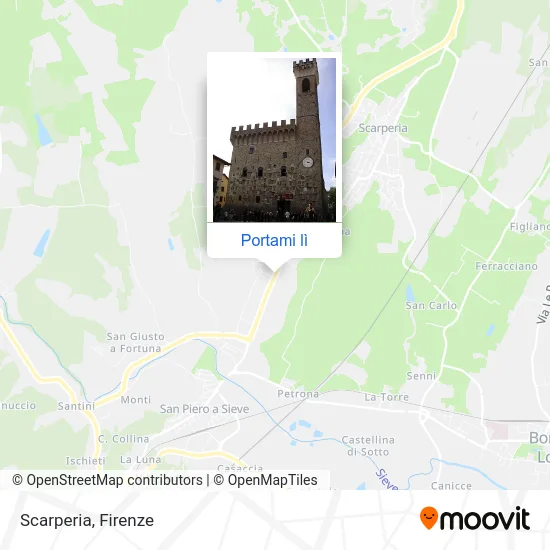 Mappa Scarperia