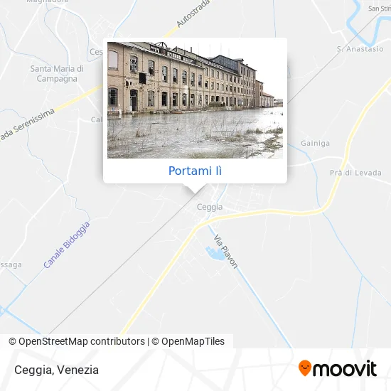 Mappa Ceggia
