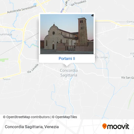 Mappa Concordia Sagittaria