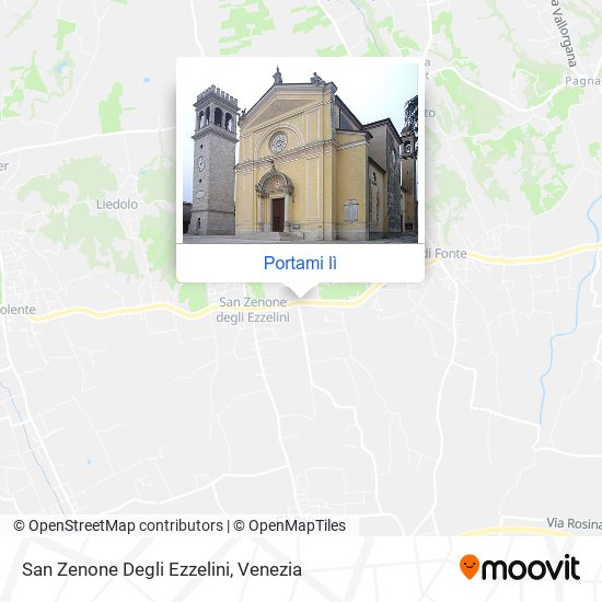 Mappa San Zenone Degli Ezzelini