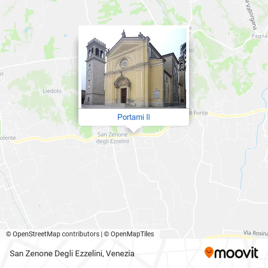 Mappa San Zenone Degli Ezzelini