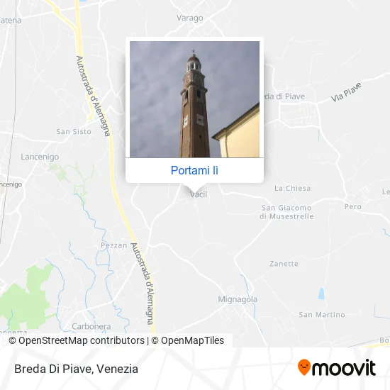 Mappa Breda Di Piave