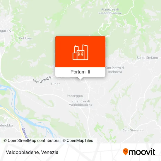 Mappa Valdobbiadene