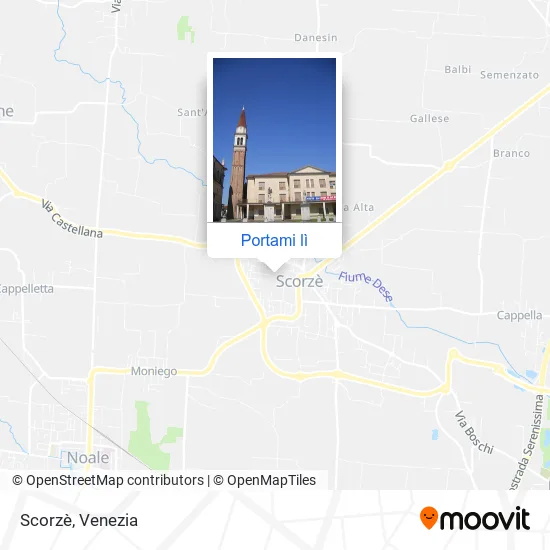 Mappa Scorzè