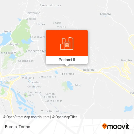 Mappa Burolo