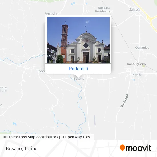 Mappa Busano