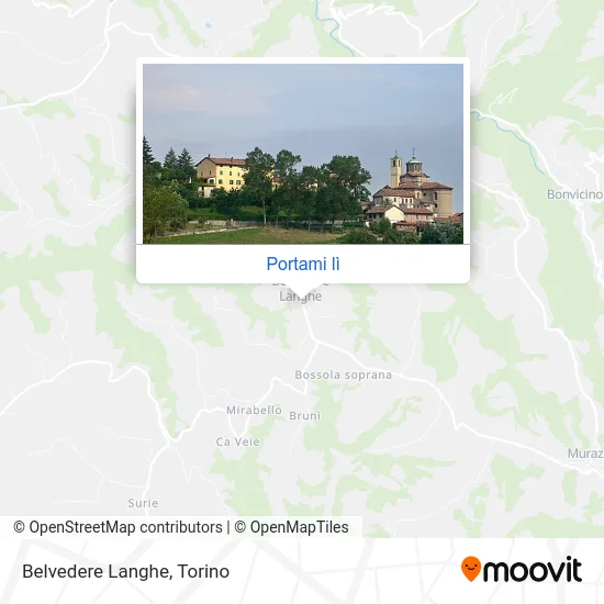 Mappa Belvedere Langhe