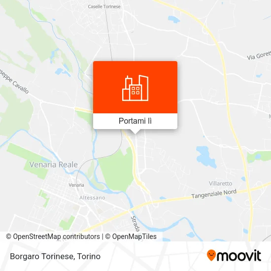 Mappa Borgaro Torinese