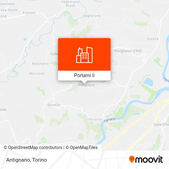 Mappa Antignano
