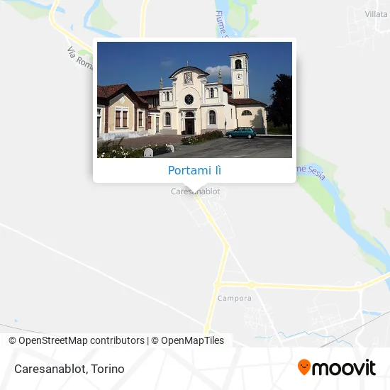 Mappa Caresanablot