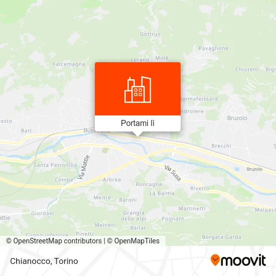 Mappa Chianocco
