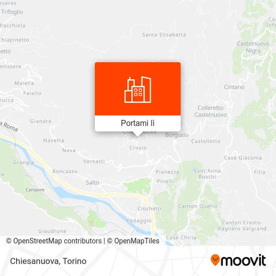 Mappa Chiesanuova