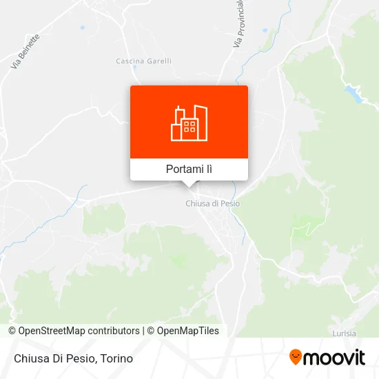 Mappa Chiusa Di Pesio