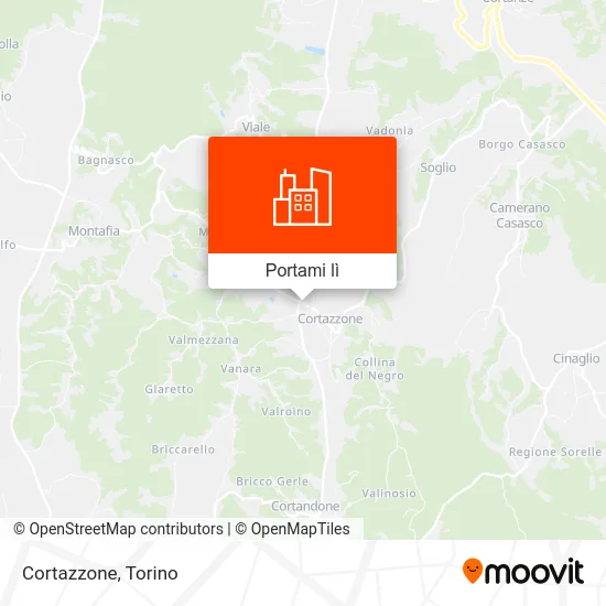 Mappa Cortazzone