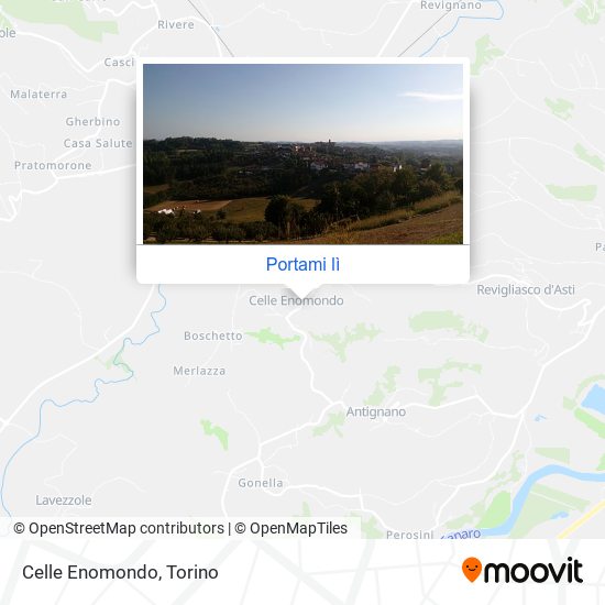 Mappa Celle Enomondo