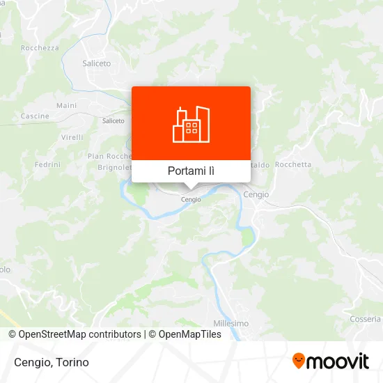 Mappa Cengio