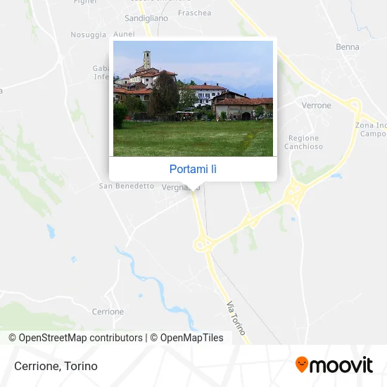 Mappa Cerrione